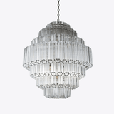 Contemporary Clear Grande Palermo Chandelier - CasaraHouse
