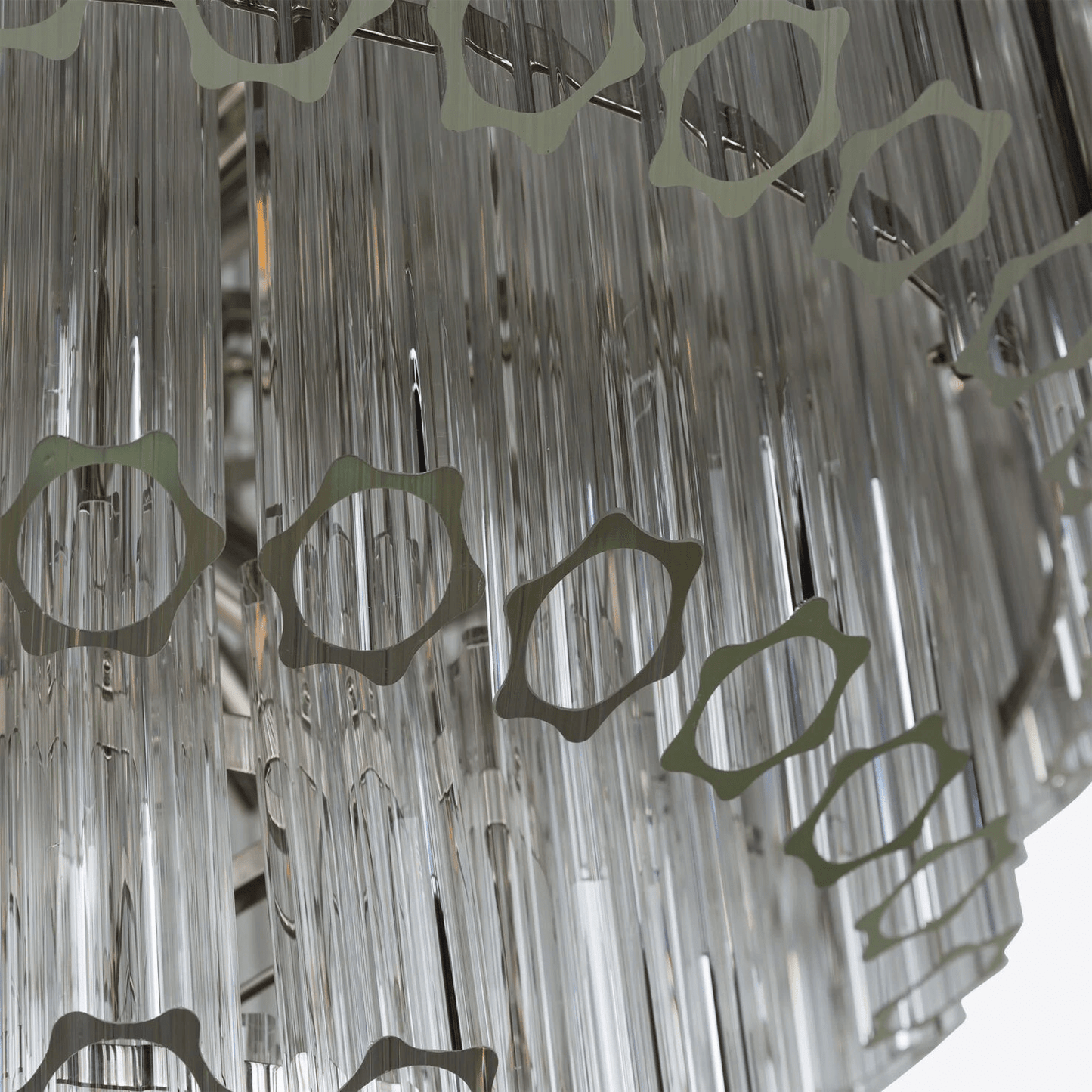 Contemporary Clear Grande Palermo Chandelier - CasaraHouse