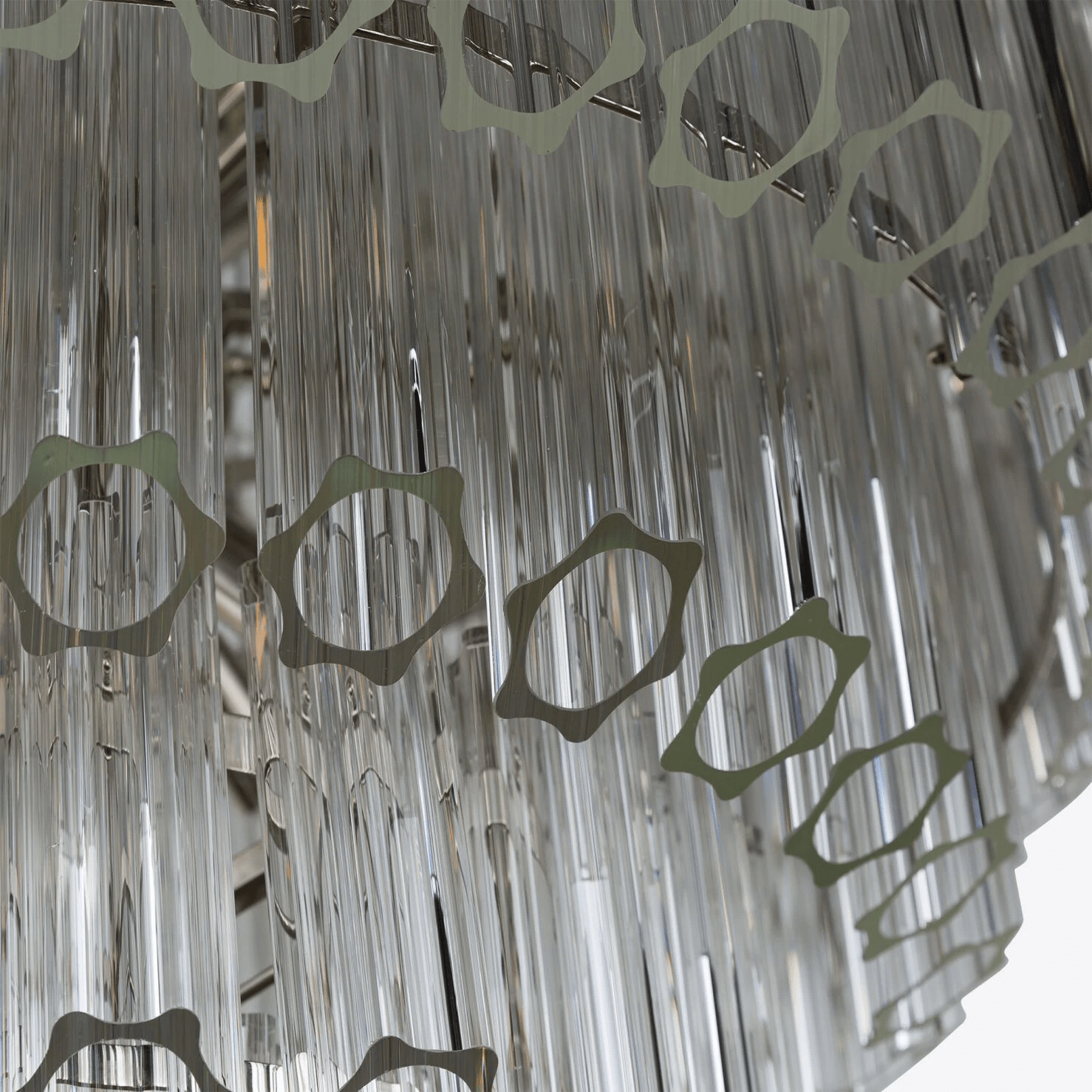 Contemporary Clear Grande Palermo Chandelier - CasaraHouse