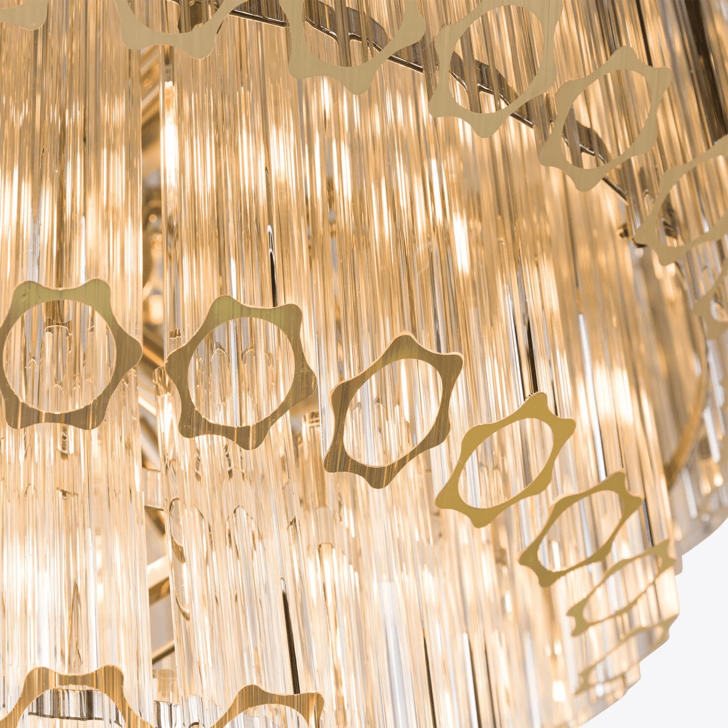 Contemporary Clear Grande Palermo Chandelier - CasaraHouse