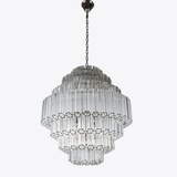 Contemporary Clear Grande Palermo Chandelier - CasaraHouse