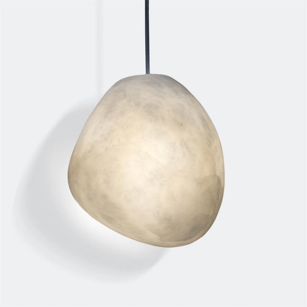 Pelora Alabaster Pebble Pendant Lamp - CasaraHouse