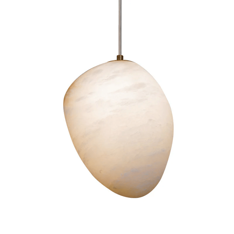 Pelora Alabaster Pebble Pendant Lamp - CasaraHouse