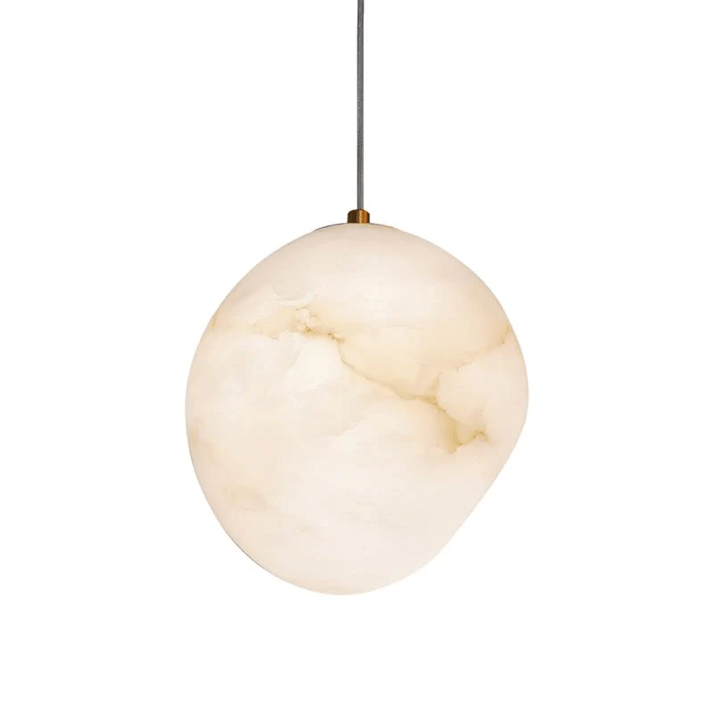 Pelora Alabaster Pebble Pendant Lamp - CasaraHouse
