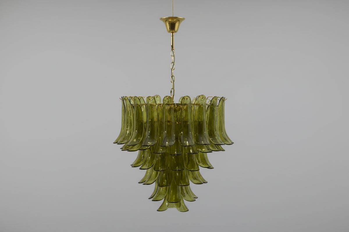 Contemporary Green Petalo Chandelier - CasaraHouse Main image