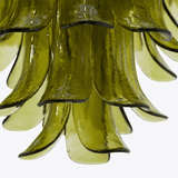 Contemporary Green Petalo Chandelier - CasaraHouse