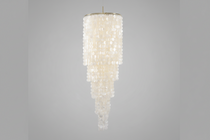 Modern Nerida Shell Chandelier