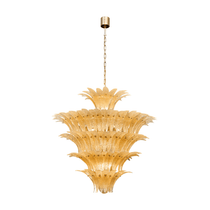 Murano Glass Palmette Chandelier