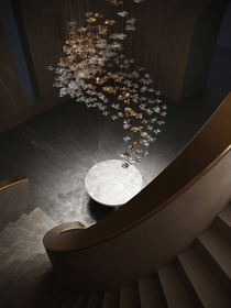 Tidal Art Glass Chandelier