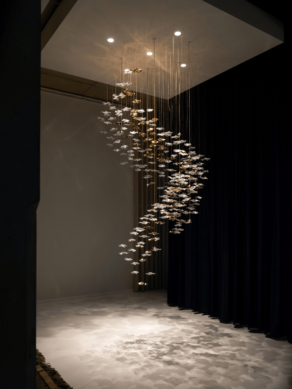Tidal Art Glass Chandelier