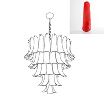 Murano Glass Petals Chandelier