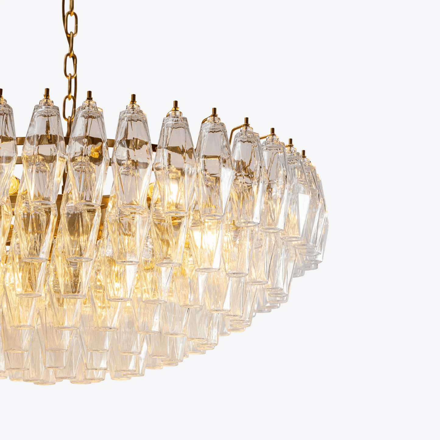 Modern Clear Sorrento Chandelier - CasaraHouse