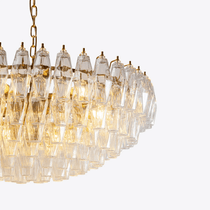 Modern Clear Sorrento Chandelier - CasaraHouse