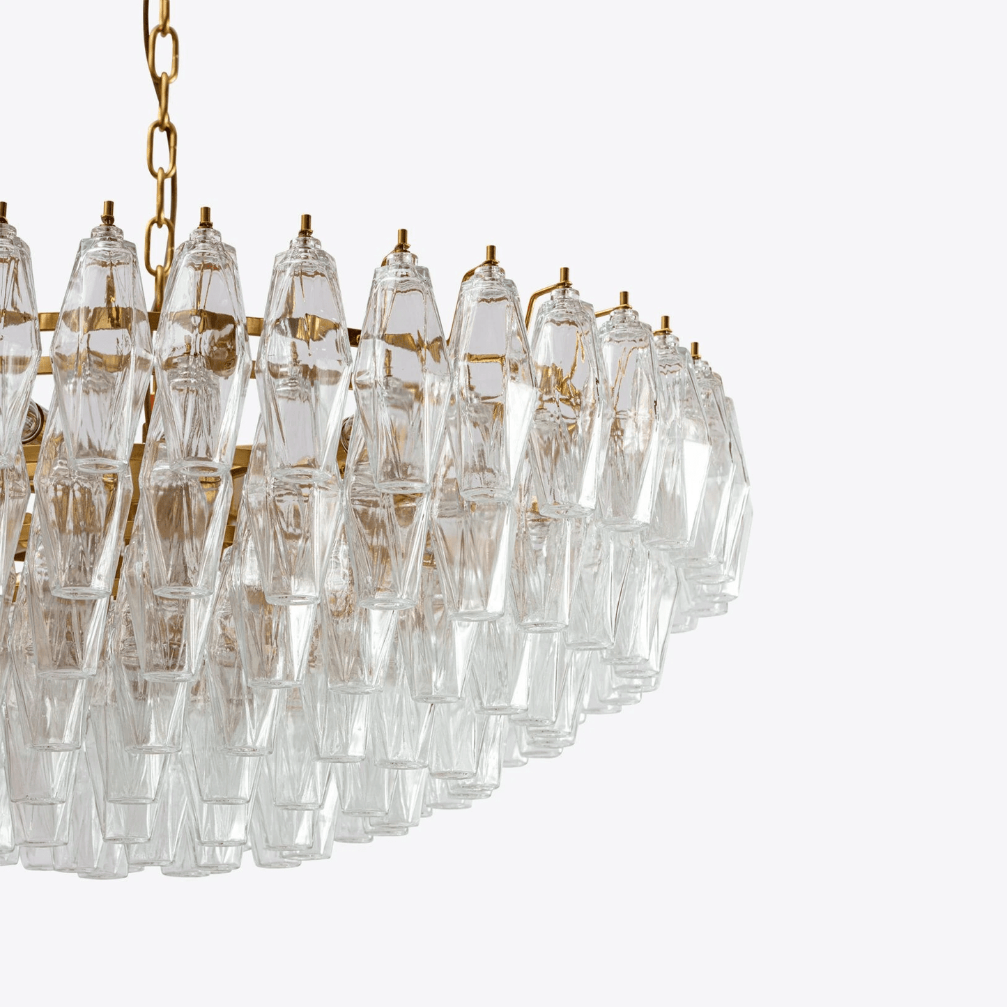 Modern Clear Sorrento Chandelier - CasaraHouse