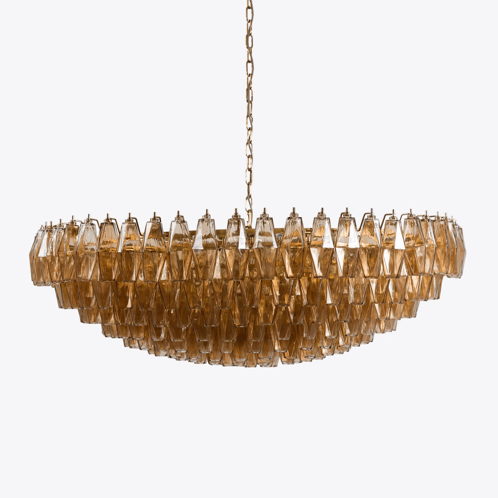 Premium Amber Sorrento Chandelier - CasaraHouse Main image