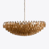Premium Amber Sorrento Chandelier - CasaraHouse