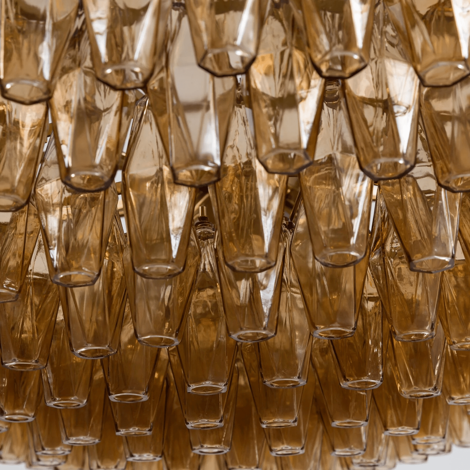 Premium Amber Sorrento Chandelier - CasaraHouse