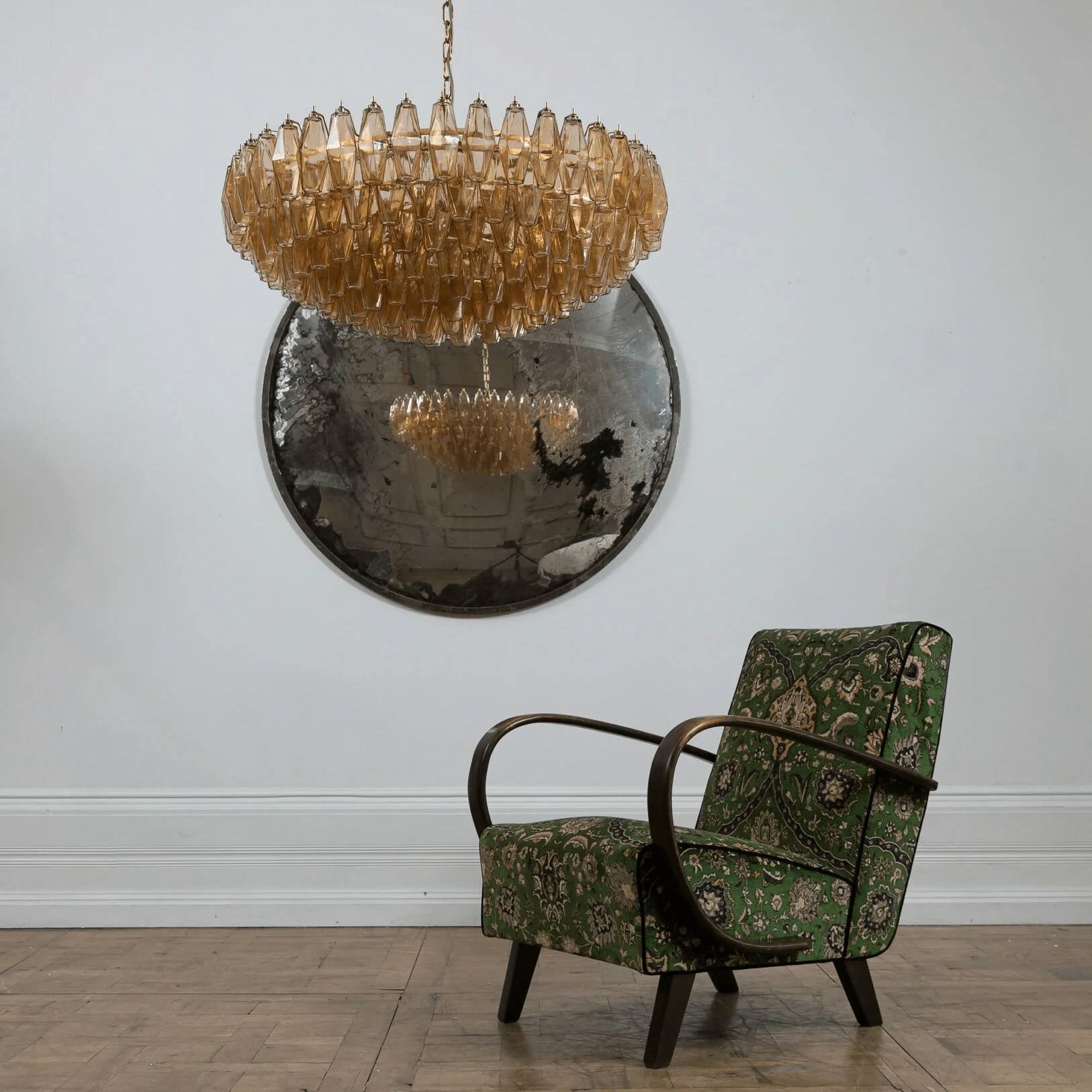 Premium Amber Sorrento Chandelier - CasaraHouse