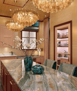 Premium Amber Sorrento Chandelier - CasaraHouse