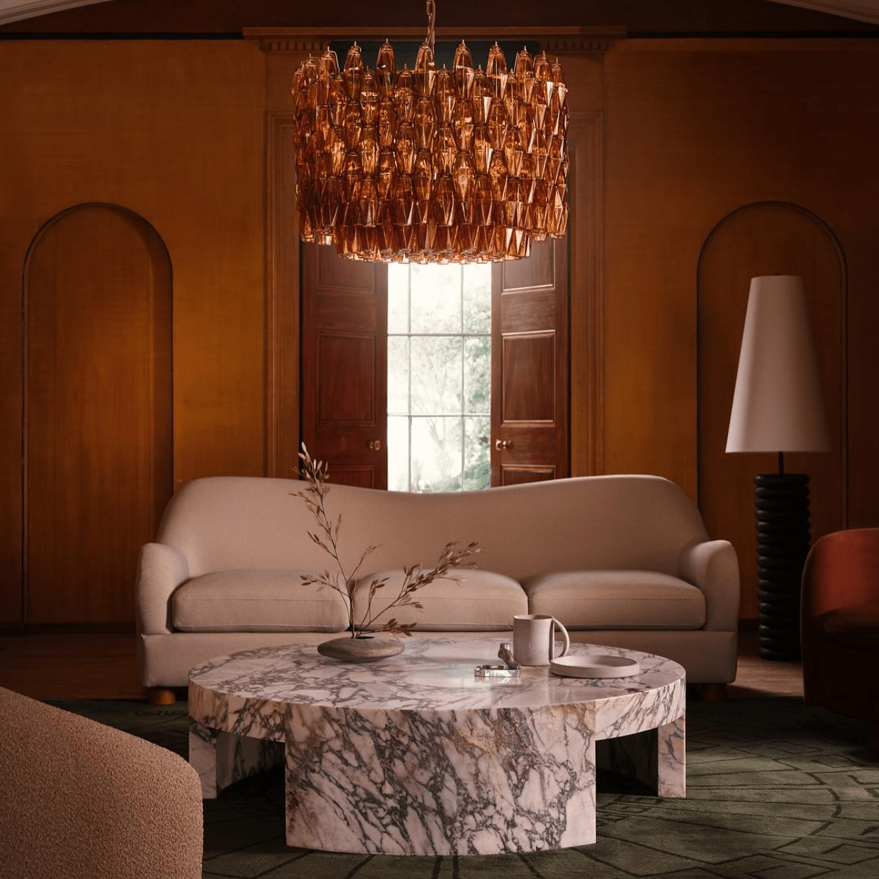 Elegant Drum Sorrento Chandelier Secondary image