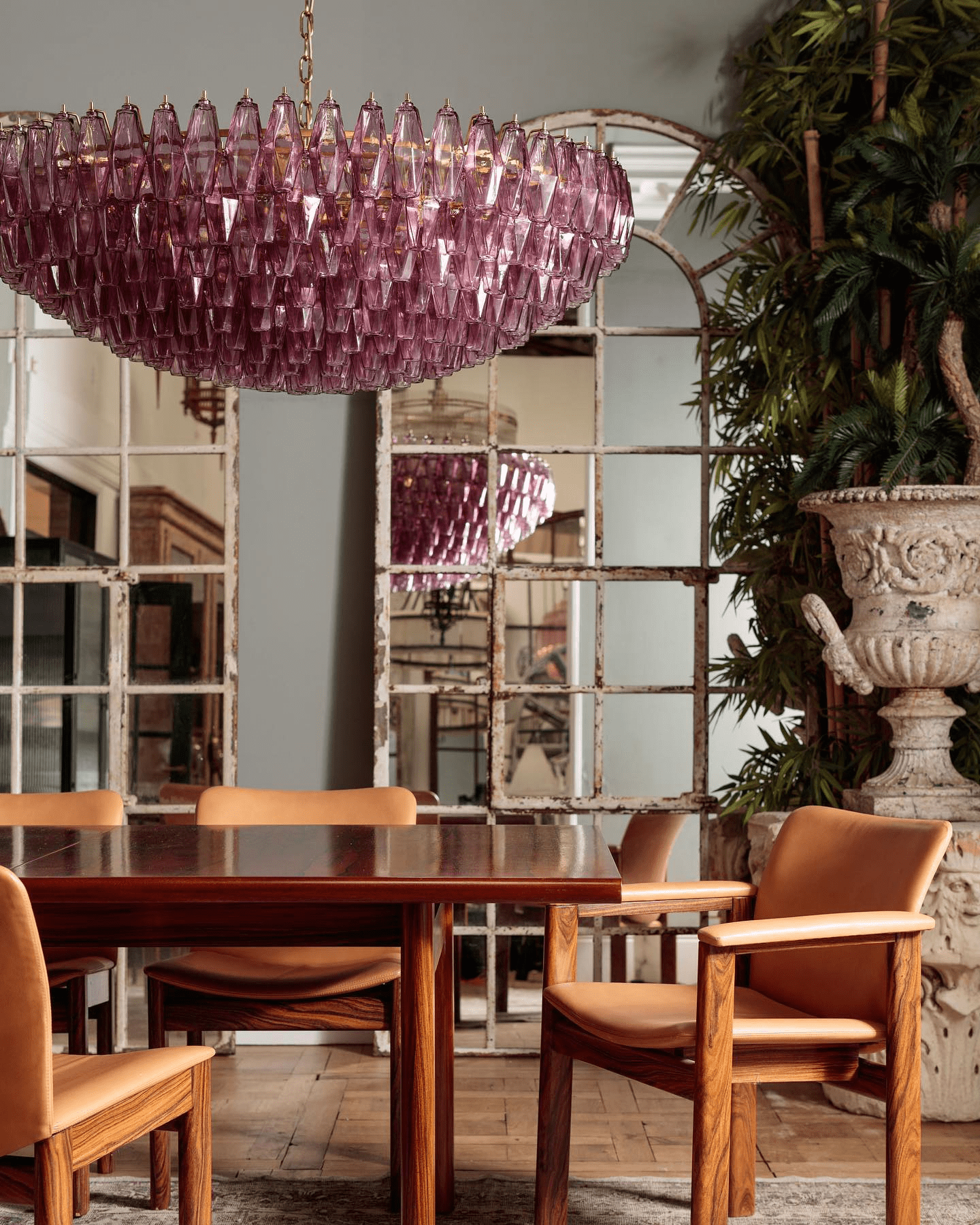 Premium Amber Sorrento Chandelier - CasaraHouse