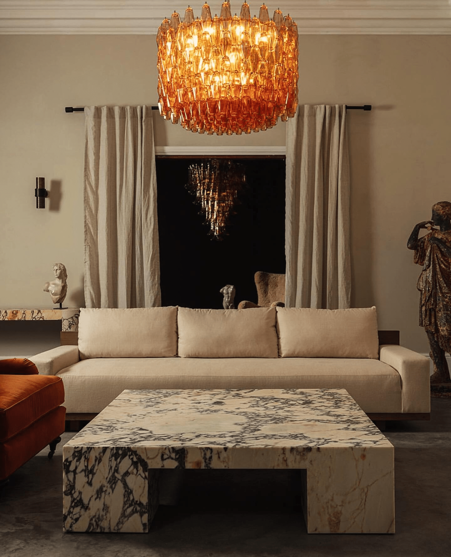 Elegant Drum Sorrento Chandelier - CasaraHouse