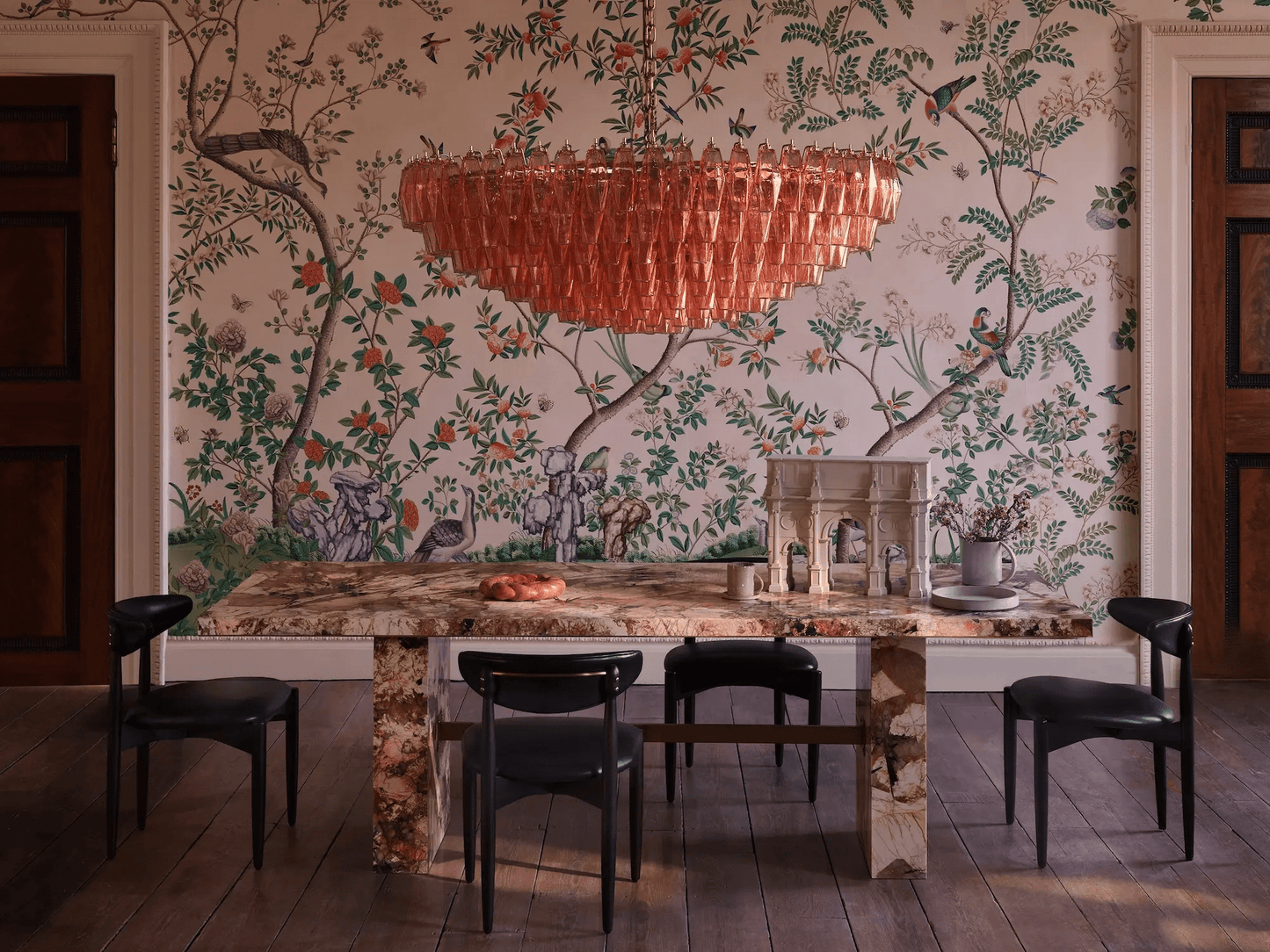 Premium Amber Sorrento Chandelier - CasaraHouse