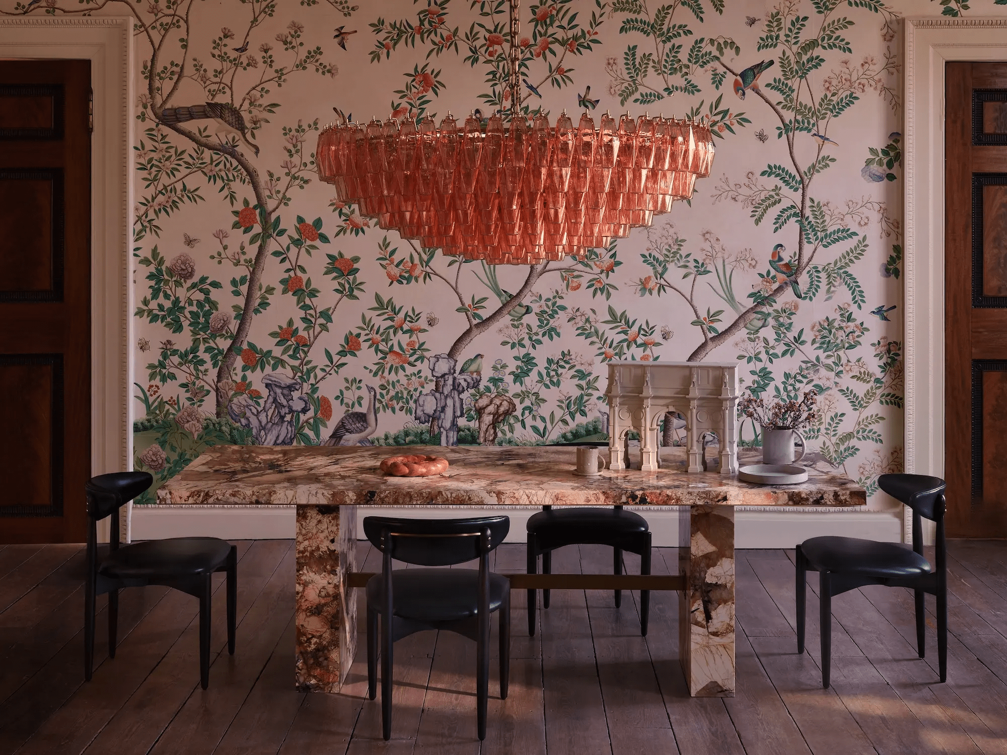 Premium Amber Sorrento Chandelier - CasaraHouse