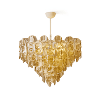 Premium Vivara Glass Chandelier - CasaraHouse