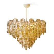 Premium Vivara Glass Chandelier - CasaraHouse