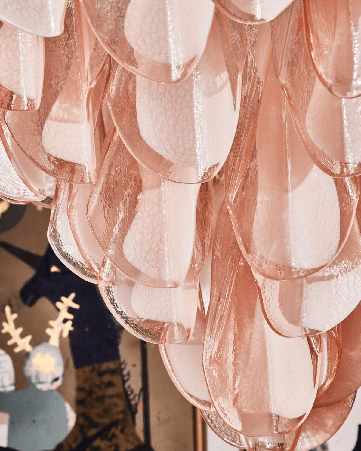 Premium Vivara Glass Chandelier - CasaraHouse