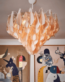 Premium Vivara Glass Chandelier - CasaraHouse