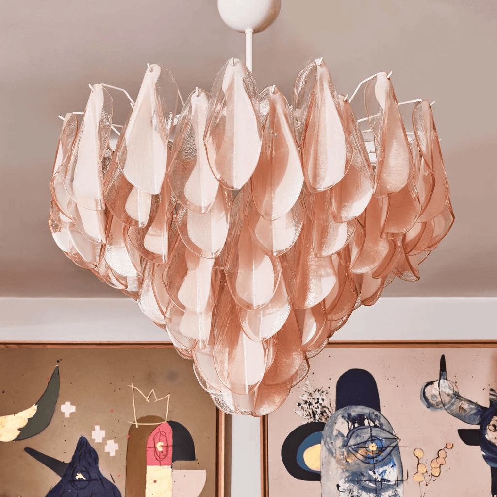Premium Vivara Glass Chandelier - CasaraHouse