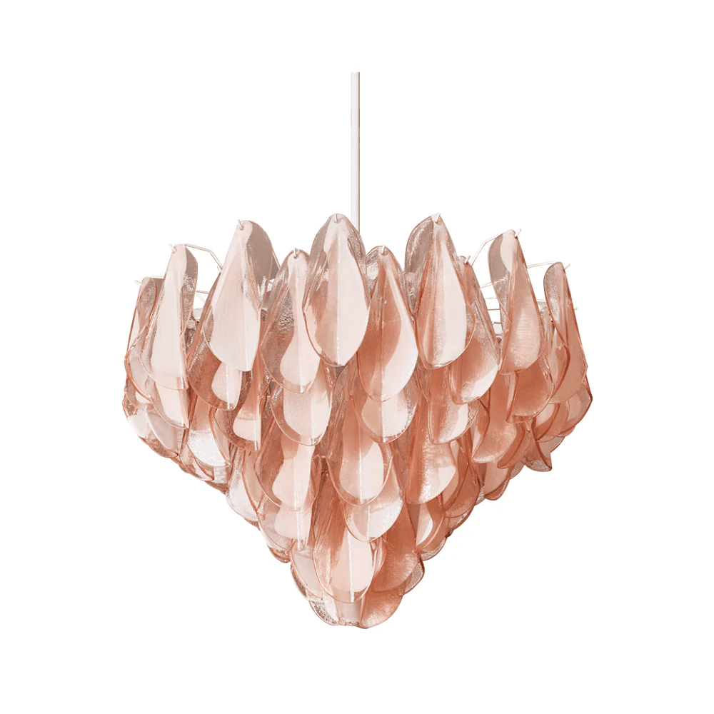 Premium Vivara Glass Chandelier - CasaraHouse
