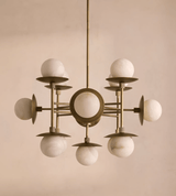 Elegant Cara Alabaster Chandelier - CasaraHouse