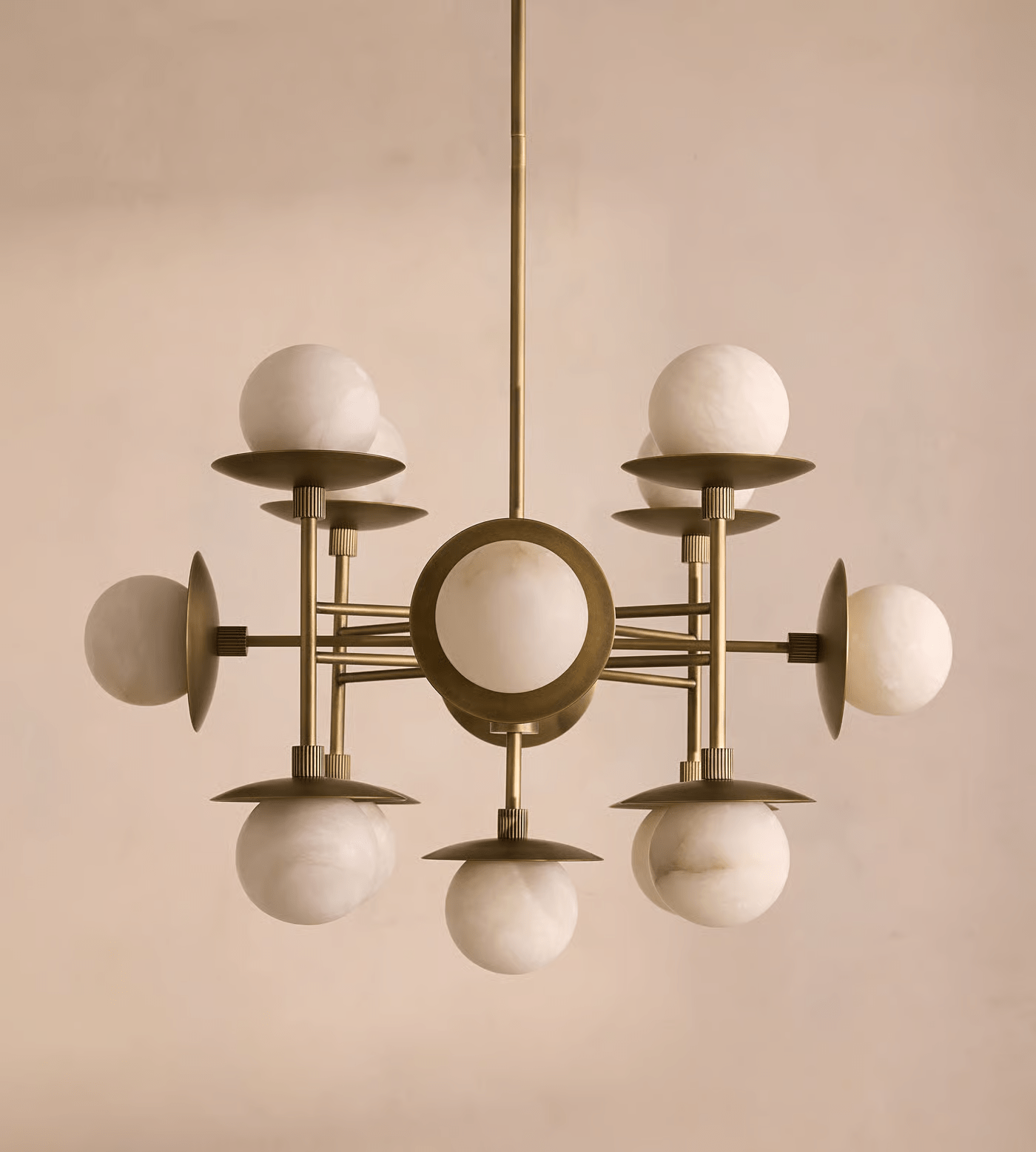 Elegant Cara Alabaster Chandelier - CasaraHouse
