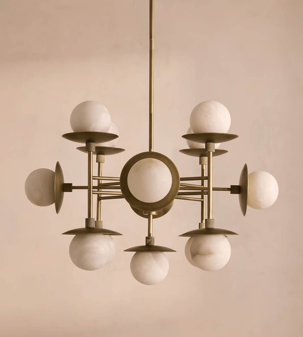 Elegant Cara Alabaster Chandelier - CasaraHouse