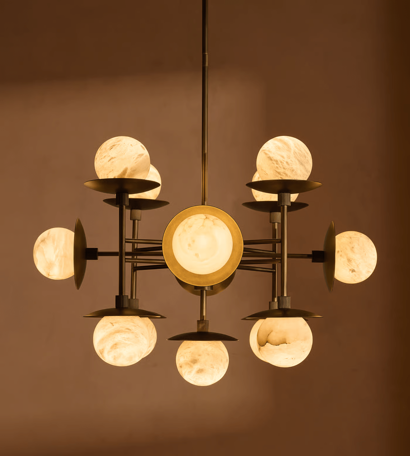 Elegant Cara Alabaster Chandelier - CasaraHouse