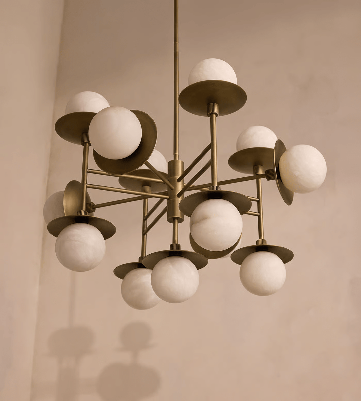 Elegant Cara Alabaster Chandelier - CasaraHouse