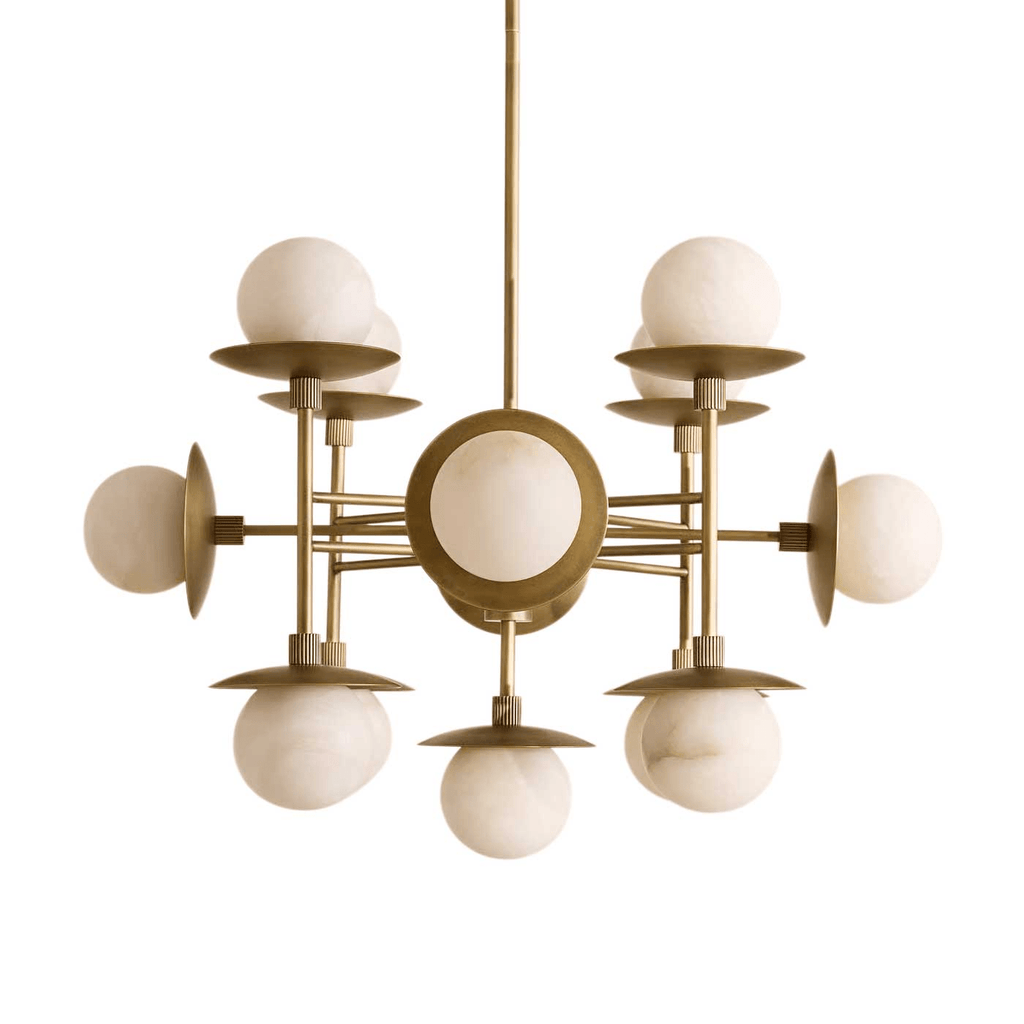 Elegant Cara Alabaster Chandelier - CasaraHouse
