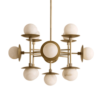 Elegant Cara Alabaster Chandelier - CasaraHouse