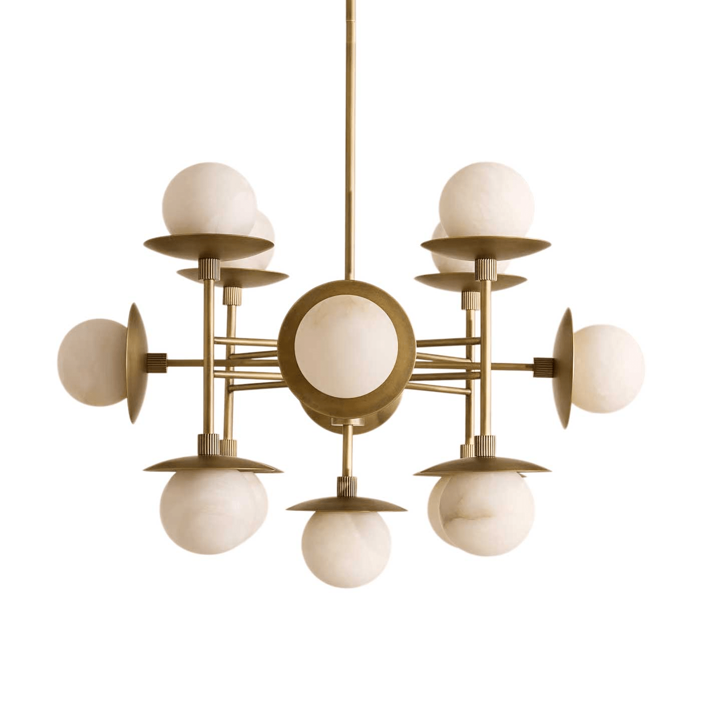 Elegant Cara Alabaster Chandelier - CasaraHouse