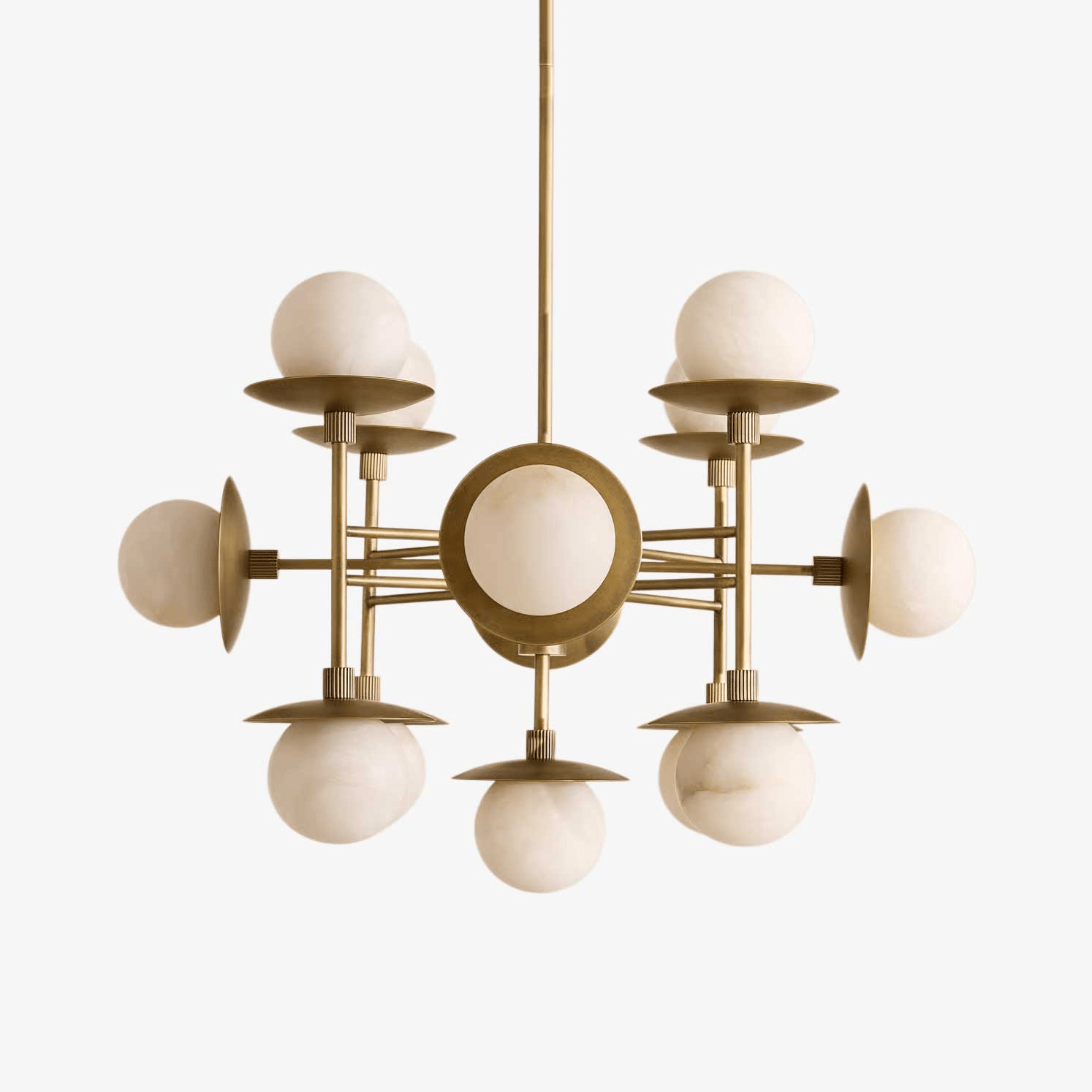 Elegant Cara Alabaster Chandelier - CasaraHouse