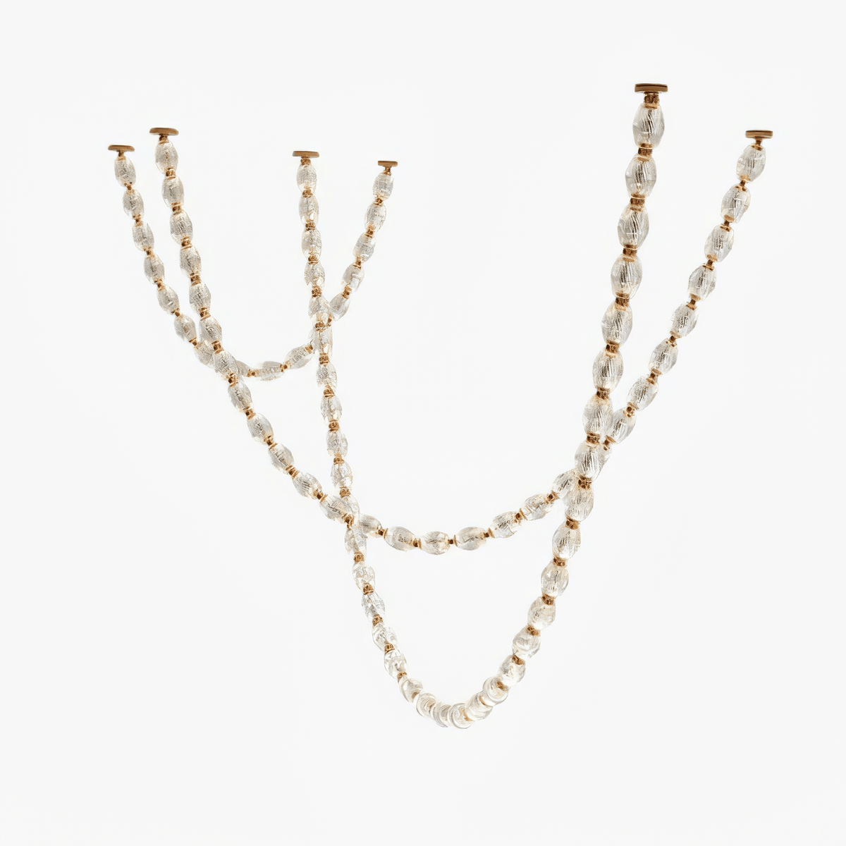 Glass Chain Chandelier Main image