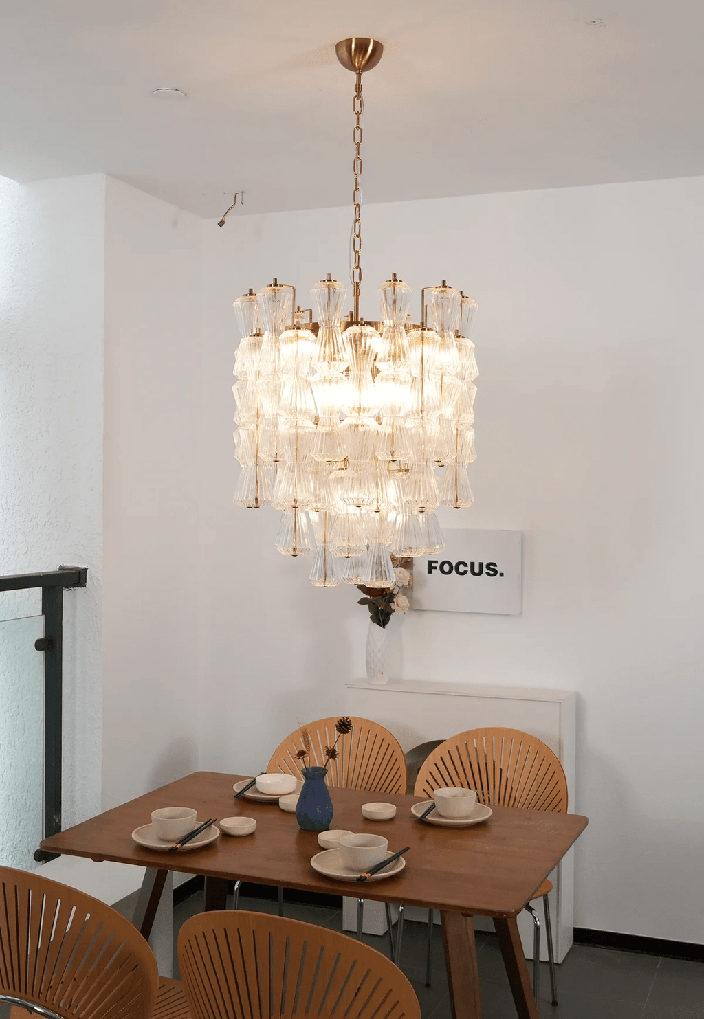 Florenzia Murano Glass Chandelier
