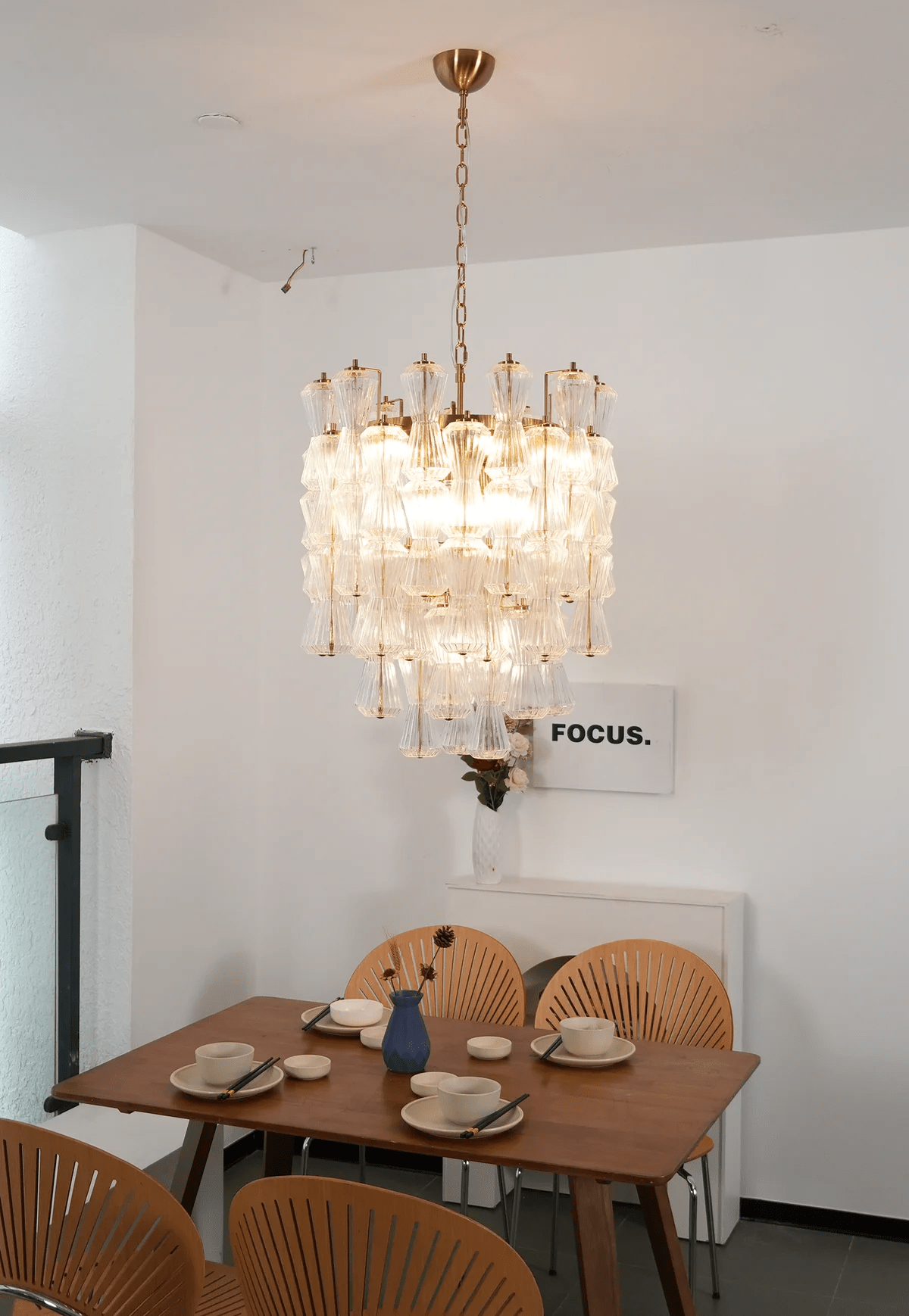 Florenzia Murano Glass Chandelier