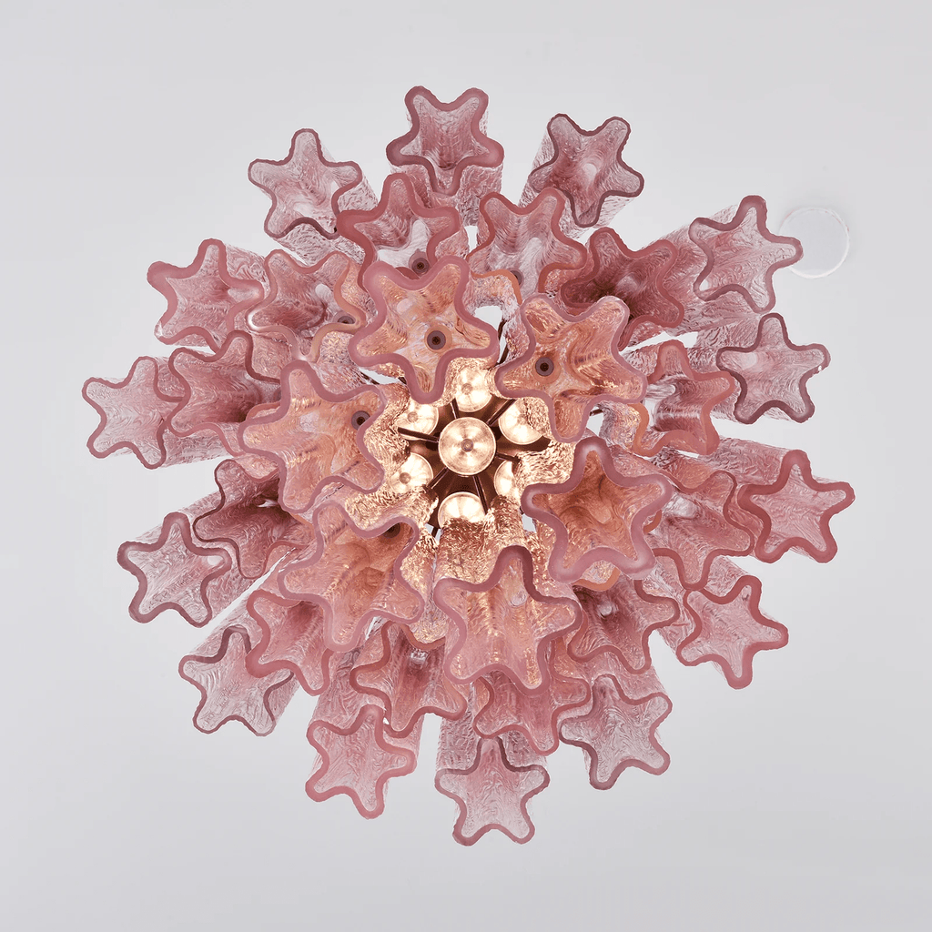 Rosata Murano Glass Chandelier