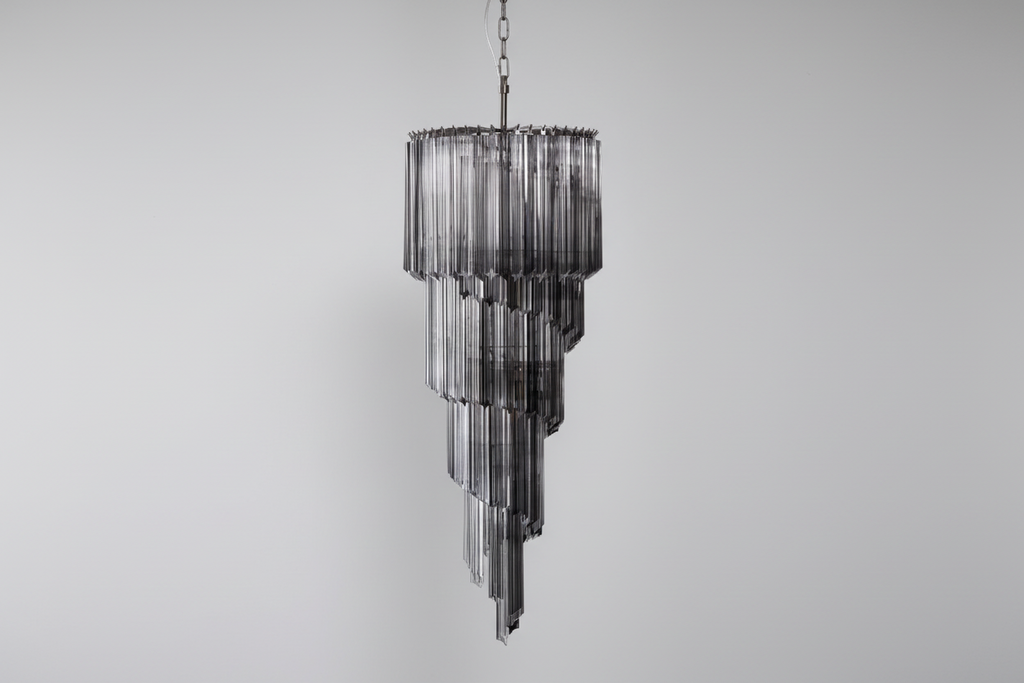 Dark Themed Cascading Rain Chandelier - CasaraHouse