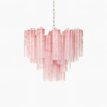 Murano Glass Tubes Chandelier