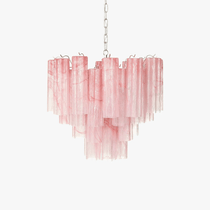 Murano Glass Tubes Chandelier